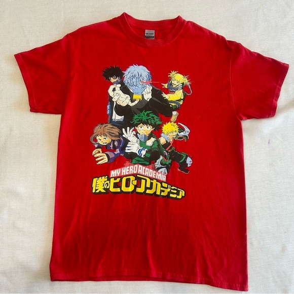 Gildan Other - Anime My Hero Academia Graphic Tee Shirt Adult Size M